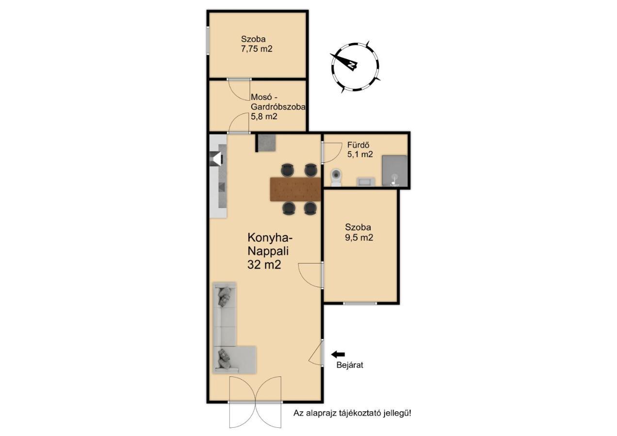 Deli Terasz A Apartman Free Parking, Self-Check-In Anytime Győr Eksteriør billede